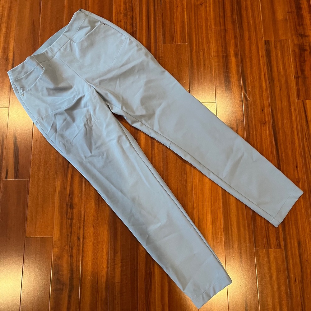 RLX Ralph Lauren Golf Pants Light‎ Blue Athletic Slim Leg Pull On Petite 8 / 8P